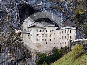 Predjama Castle is a castle in Slovenia