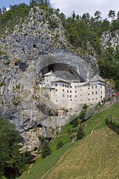 Predjama Castle in Postojna Cave