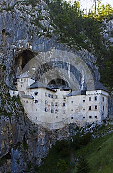 Predjama Castle in Postojna Cave, Slovenia