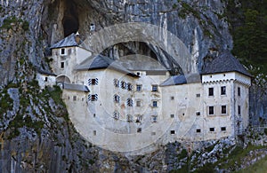 Predjama Castle in Postojna Cave, Slovenia