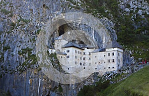 Predjama Castle in Postojna Cave, Slovenia