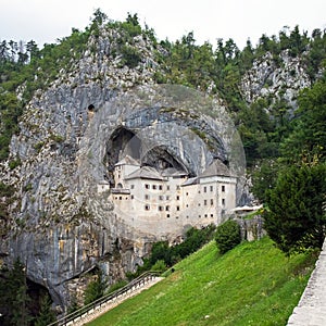 Predjama Castle is a Renaissance castle built within a cave mouth in south-central Slovenia