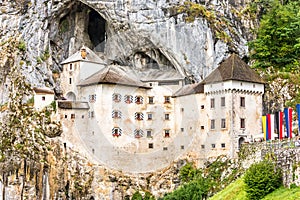 Predjama Castle in Slovenia