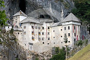 Predjama Castle in Slovenia