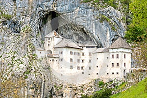 Predjama castle in Slovenia