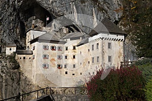 Predjama Castle, Slovenia - autumn picture