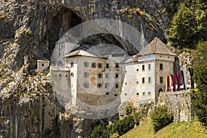 Predjama Castle and Village, Slovenia