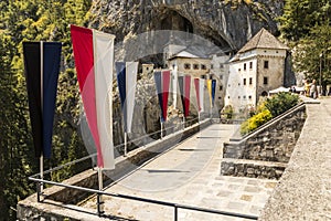 Predjama Castle and Village, Slovenia