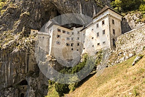 Predjama Castle and Village, Slovenia