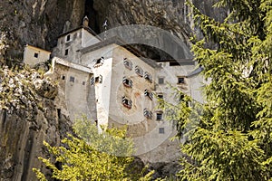 Predjama Castle and Village, Slovenia