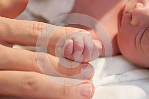 Preemie holding finger img