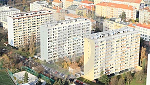 Prefab houses in Prague