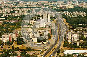 Prefab houses in Vilnius, Lithuania