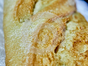 Prefabricated bread in aldalucia for quick consumption