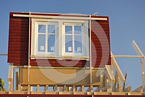 Prefabricated House under Construction