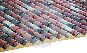 Prefabricated roof polyurethane foam