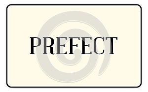 Prefect Isolated Button