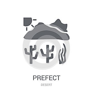 Prefect icon. Trendy Prefect logo concept on white background fr