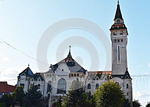 The Prefecture, Headquarters of Mures County Council, Romania.