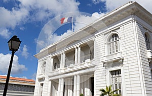 Prefecture of Martinique in Fort-de-France, Martinique, Caribbean.