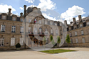 The prefecture of Morbihan in Vannes, France