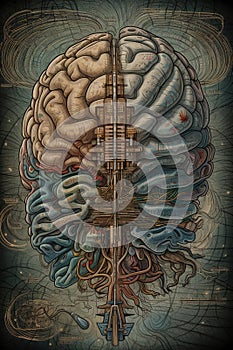 The prefrontal cortex of the brain's executive center Generative AI