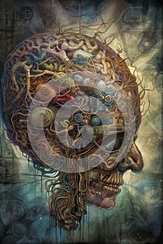 The prefrontal cortex of the brain's executive center Generative AI