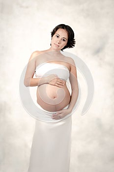 Pregnancy belly photo