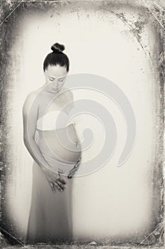 Pregnancy belly photo
