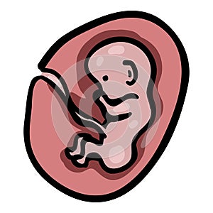 Pregnancy - Hand Drawn Doodle Icon