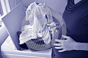 Pregnancy - pregnant woman housework