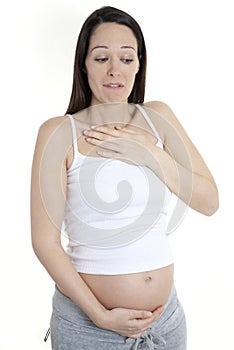 Pregnancy sickness photo