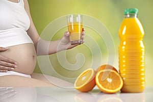 Pregnancy, sport, fitness, healthy lifestyle concept