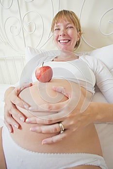 Pregnant with Apple