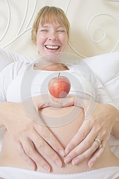 Pregnant with Apple