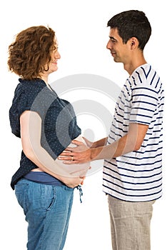 Pregnant couple