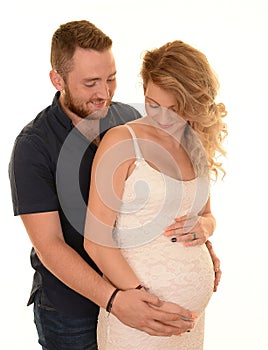 Pregnant couple