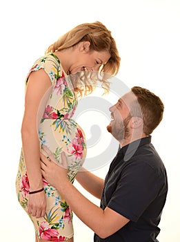 Pregnant couple