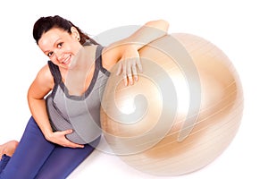 Pregnant gym
