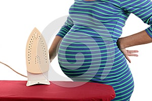 Pregnant houseworks