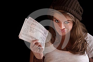 Pregnant Lady On Welfare