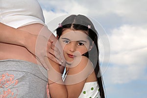 Pregnant Mother and Child