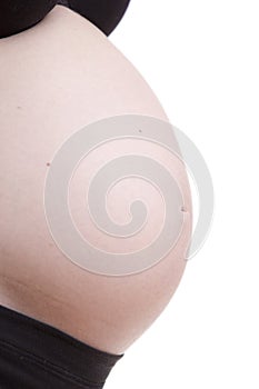 Pregnant stomach
