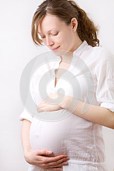 Pregnant tummy