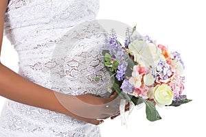 Pregnant wedding