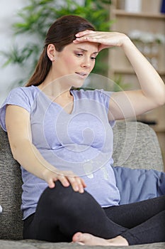 pregnant woman feeling dizzy