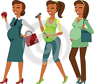 Pregnant woman lifestyle
