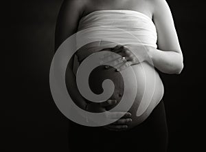 Pregnant Woman's Bump