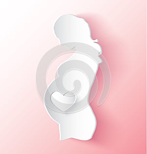 Pregnant Woman Sticker