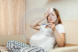 Pregnant woman with img